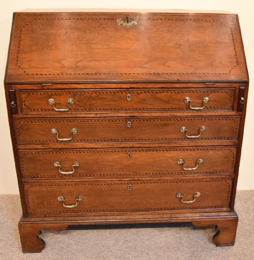 Mid 18th Century Oak Bureau