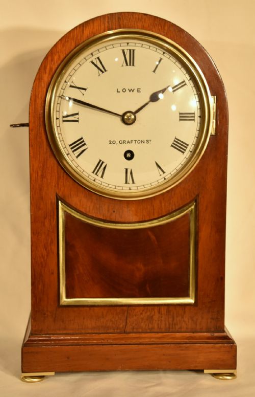 An Early Victorian Mahogany Mantel Timepiece