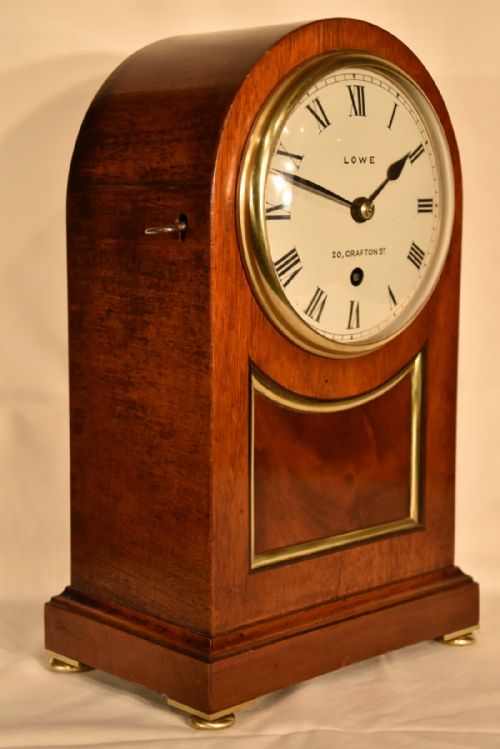 fig 1. An Early Victorian Mahogany Mantel Timepiece