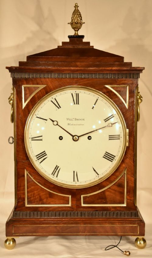 A Regency Striking Bracket Clock