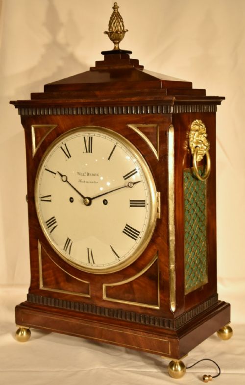 fig 1. A Regency Striking Bracket Clock