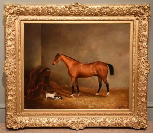 "A Favourite Hunter" by William Widgery