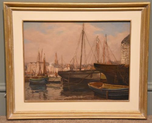 "Plymouth Harbour" by Donald Henry Floyd