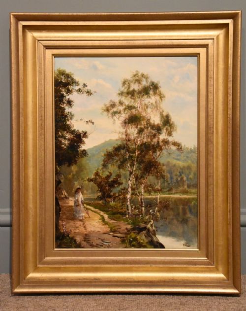 "The Path by Loch Katrine" by Theodore Hines