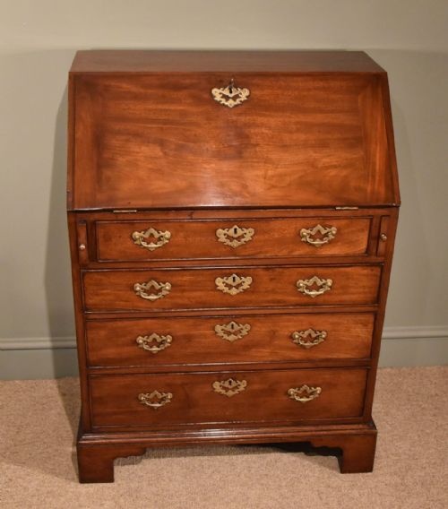 A Small Late 18th Century Mahogany Bureau