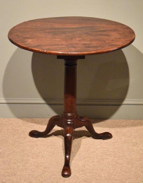 An Early George III Country Walnut Tripod Table
