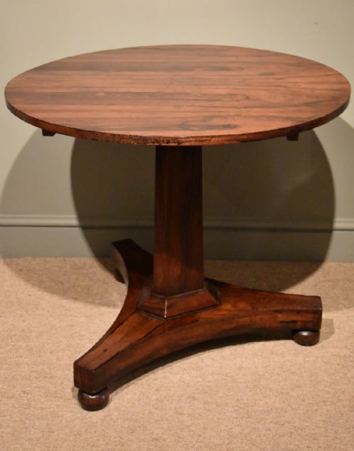 An Attractive William IV Rosewood Veneered Centre Table