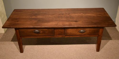 A French Chestnut Coffee Table 
