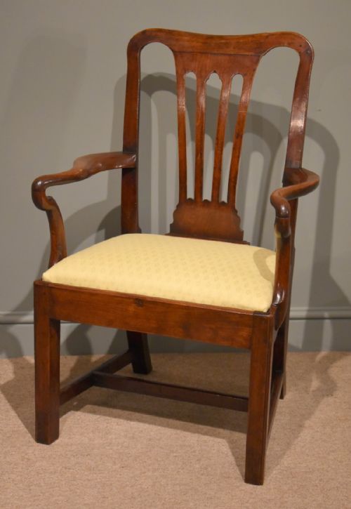 Mid 18th Century Walnut Armchair