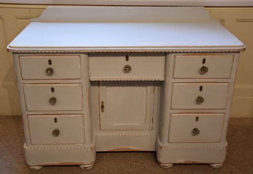 A Victorian Pine Desk/dressing Table