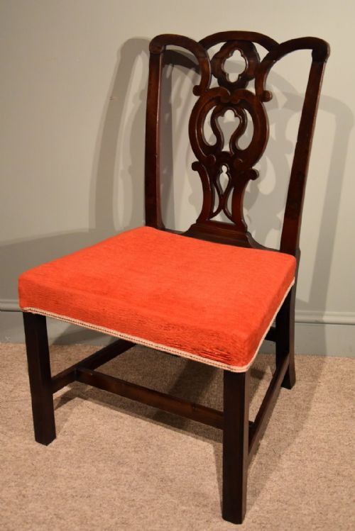 18th Century Chippendale Side Carved Chair