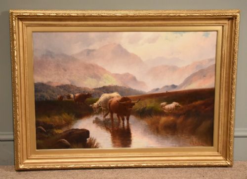 "Highland Cattle Perthshire" by Henry R Hall