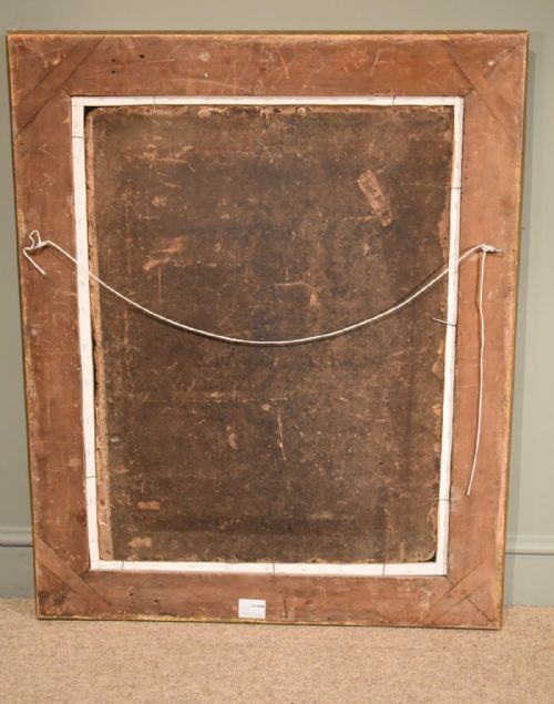 BY THE COTTAGE DOOR OIL BY CHARLES LEWIS - ADDITIONAL PHOTO 2