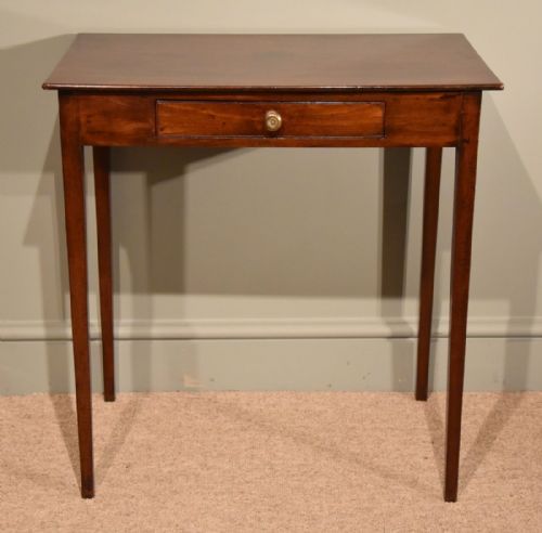 A Fine Small George III Mahogany End Table