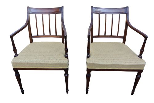 fig 1. Set of Twelve Sheraton Design Dining Chairs