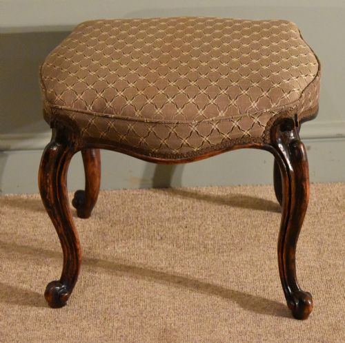 An Elegant Victorian Footstool