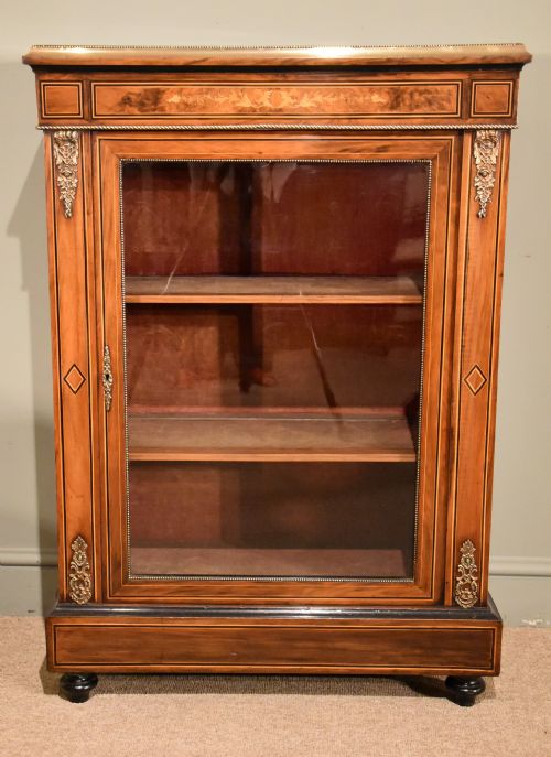 Victorian Walnut Pier Cabinet
