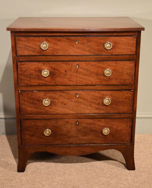 A Small Early 19th Century Mahogany Chest of Drawers