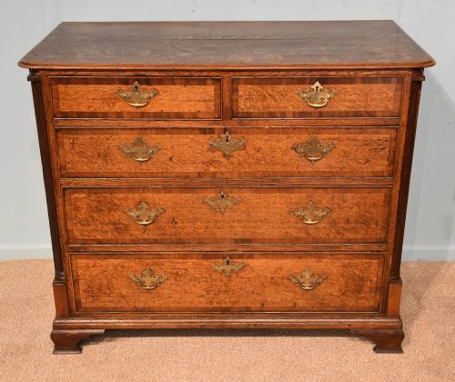 A George III Oak Chest of Drawers