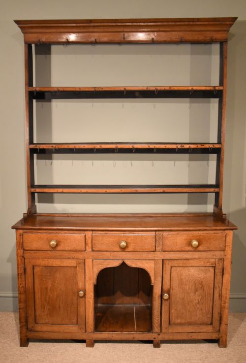A Small Late Georgian Oak Dog Kennel Dresser