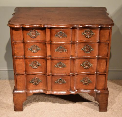 18th Century Dutch Chestnut Commode Chest