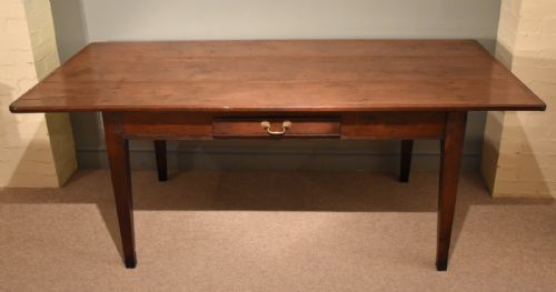 French Cherry Wood Table Farmhouse Table