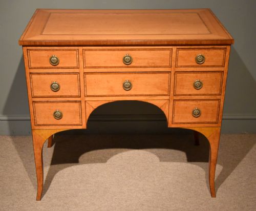 A Very Fine Late 18th Century George III Sheraton Period West Indian Satinwood