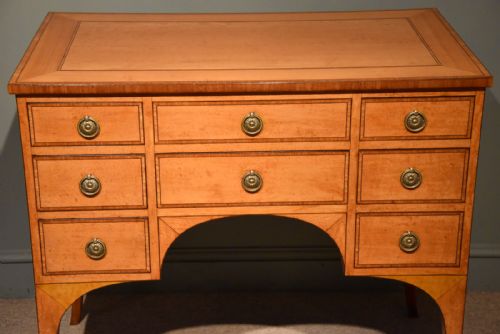 fig 1. A Very Fine Late 18th Century George III Sheraton Period West Indian Satinwood