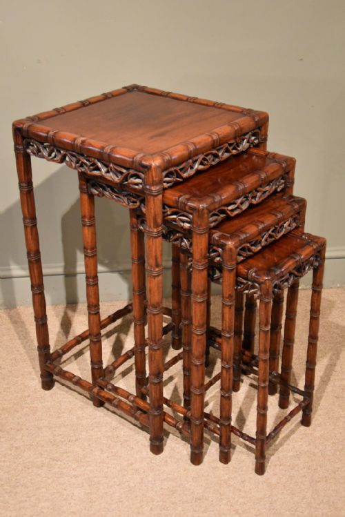 Nest of Four Chinese Tables 1930'S