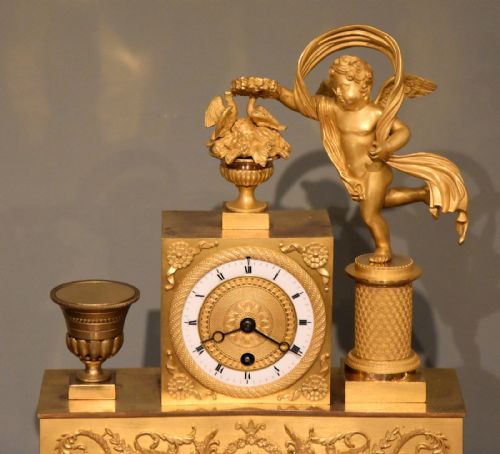 fig 1. A French Empire Mantel Timepiece