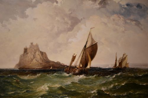 ST MICHAELS MOUNT BY ARTHUR JOSEPH MEADOWS - ADDITIONAL PHOTO 1