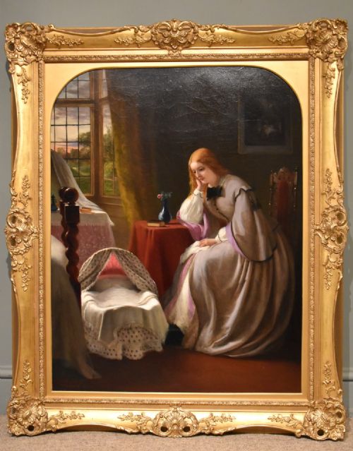 "Rest at last" Oil by Thomas Brooks