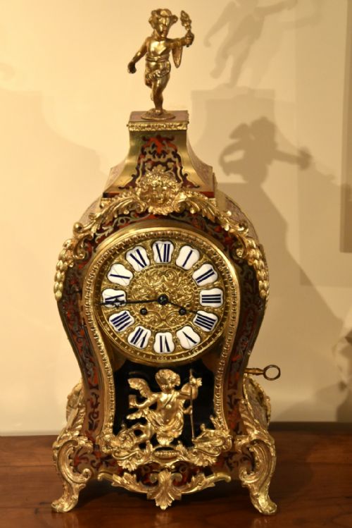 A French Boulle Mantel Clock