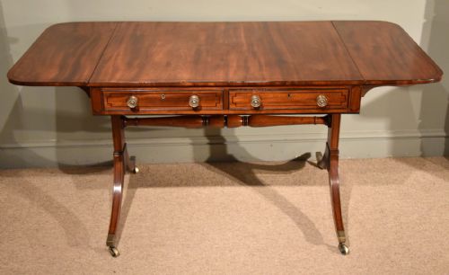 A Regency Sofa Table Provenance Florence Nightingale