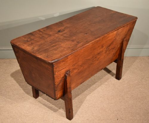 A Late 18th Century Elm Dough Bin