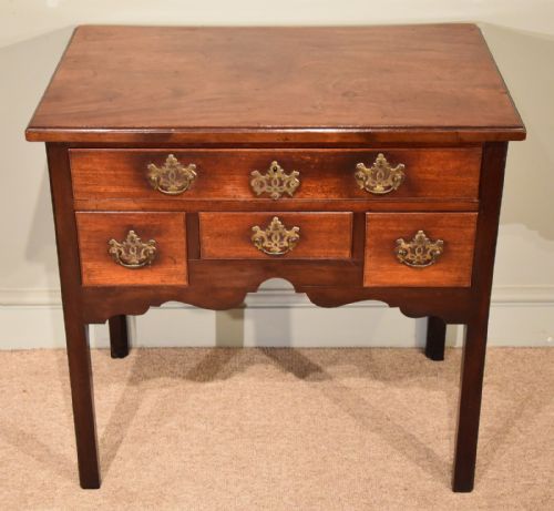 A George III Mahogany Lowboy Provenance Hambledon House