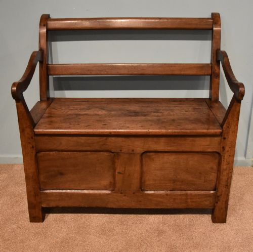 A French Cherrywood Bench