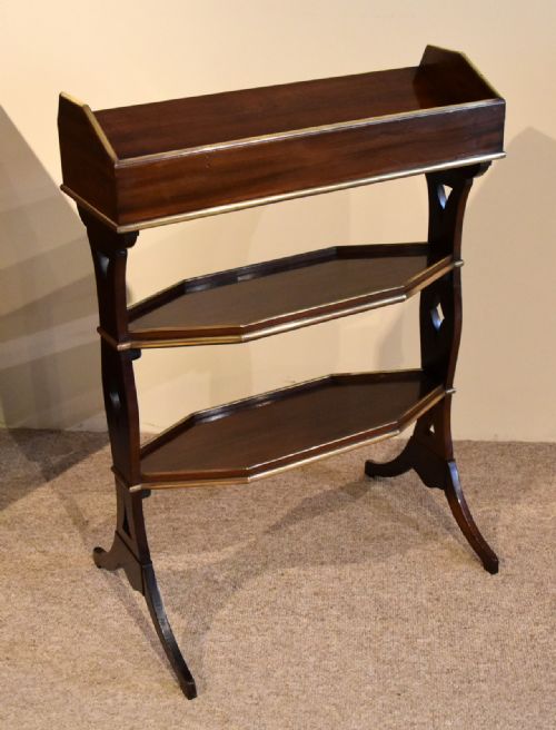 A Late 19th Century Book Trough and Shelves