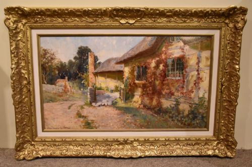 "Lingering Autumn" Oil by James Townshend