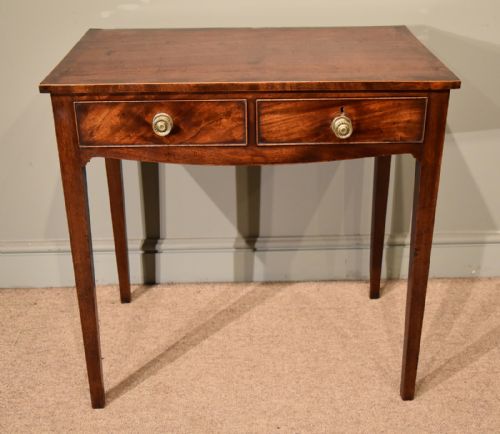 An Attractive George III Mahogany Side Table