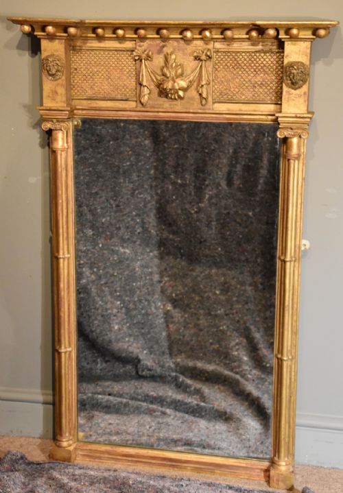 Late 19th Century Giltwood Pier Mirror