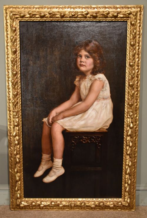 "Sarah" Oil Painting by Ralph Peacock