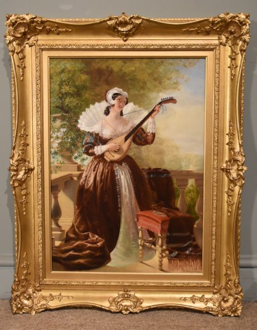 "A Musical Interlude" Oil Painting by John Morgan