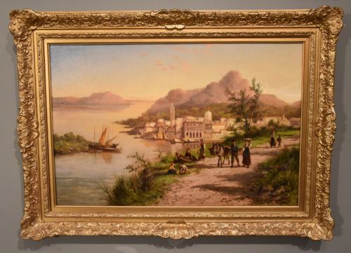 "Cattaro, Italy" Oil Painting by William Raymond Dommersen
