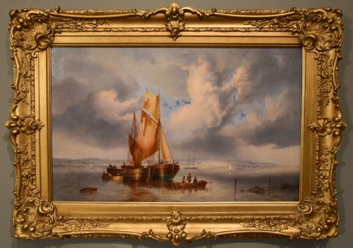 "Fishing Boats in Calm Sea" by Edward Littlewood