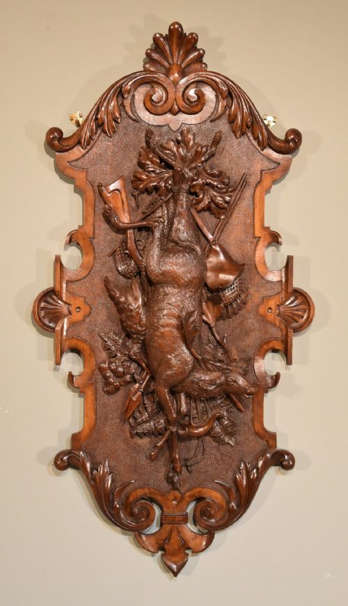 An Important Black Forest Carving Attributed to Johann Fluck