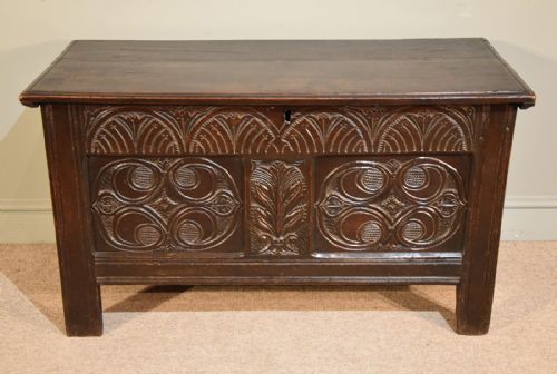 A Stunning Restoration Period Oak Coffer
