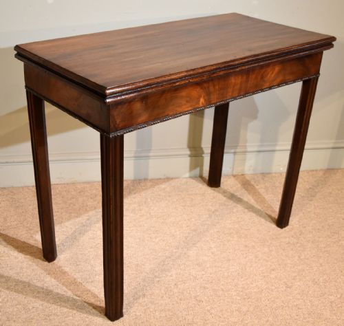 A Good Mid 18th Century Mahogany Tea Table
