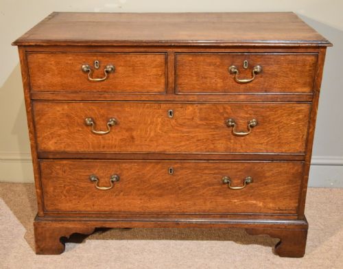 A George III Country Oak Chest of Drawers