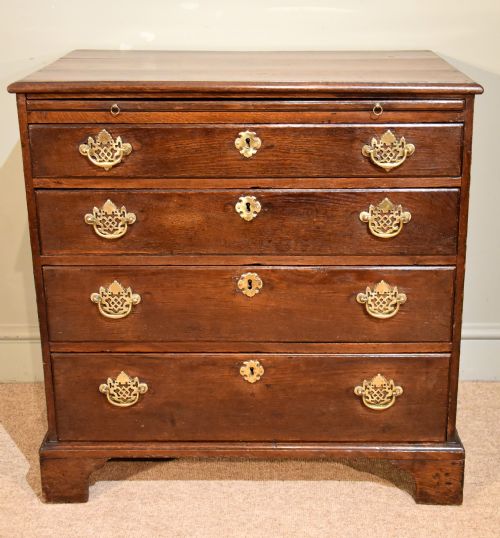 A George III Small Country Oak Chest of Drawers
